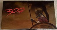 Front of the DVD set showing the 300 movie logo and Spartan warrior artwork.