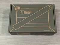 Top view of KiwiCo Eureka Crate Lantern DIY Kit box showing packaging design and branding.