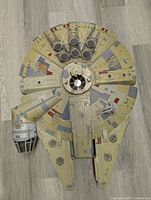 Top view of exterior showing weathered paint on upper hull.