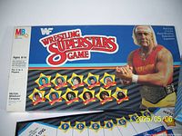 Box cover with Hulk Hogan on the front and game title
