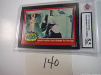 Front of 1977 Topps Star Wars Series 2 Imperial Soldiers trading card graded 8.5 Nm-Mt, showing image and details.