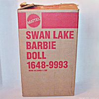 Outer cardboard shipper box showing Mattel branding and product code