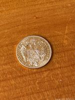 Reverse side showing double-headed eagle with shield