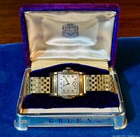 Watch and original box visible full front view