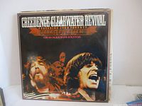 Front view of Creedence Clearwater Revival double album "Chronicle" cover with artwork.