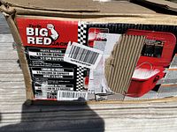 Box of Torin Big Red 3.5 Gallon Parts Washer showing brand and capacity specifications.