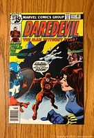 Front cover of Daredevil #157 comic book showing vintage Marvel comic artwork and characters including Daredevil and Captain America.