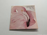 Front cover of Christopher Cross LP showing pink flamingo artwork