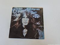 Front cover of Todd Rundgren Hermit of Mink Hollow album showing portrait of artist.