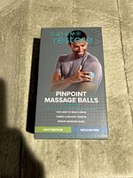 Front of product box showing brand, product name, usage image, and firmness levels Light/Medium and Medium/Firm.