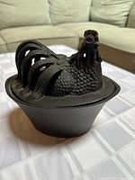 Humidifier assembled, lid seated on bowl showing overall silhouette