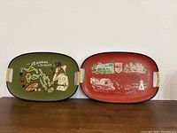 Both trays side by side showing overall designs
