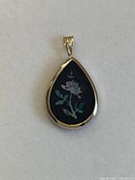 Front view of pendant upright on white background