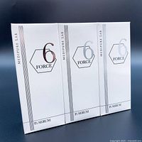Front view of three white boxes containing Medipure Lab 6 Force P.I. Serum bottles with 30ml volume each, showing brand and product logo.