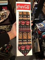 Full view of Coca Cola tie in packaging showing the overall design and colors