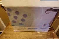 Box for SereneLife Bubble Bath Mat Body Spa Massage