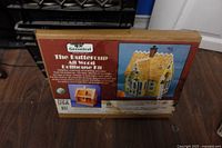 Front of boxed Greenleaf The Buttercup all-wood dollhouse kit