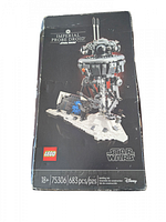 Front of LEGO box showing Imperial Probe Droid build with piece count and age recommendation.