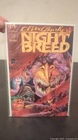 Front cover of Clive Barker's Nightbreed comic book number 5 showing horror illustration and title.
