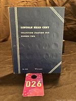 Blue Whitman album cover titled 'Lincoln Head Cent Collection Starting 1941 Number Two'.
