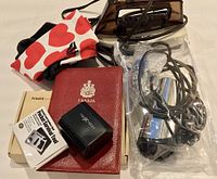 Group shot of all seven travel items