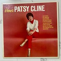 Front sleeve of Patsy Cline LP