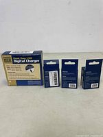 Rear view of the same items highlighting product details and packaging.