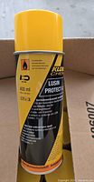 Single spray can showing detailed label with product specifications and usage instructions.