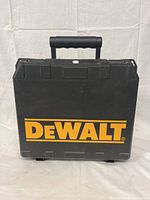 Front of DeWALT hard case
