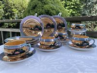 Full set arranged showing all 18 pieces