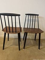 Two chairs side by side showing overall appearance