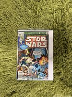 First Star Wars comic featuring Luke Skywalker, Chewbacca and C-3PO in Death Star scene