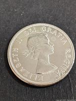 Obverse side showing Queen Elizabeth II portrait with inscription