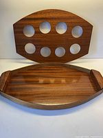 Tray base and removable lid displayed separately