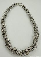 Front view of the necklace showing the design, length and condition.