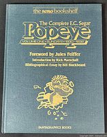 Front cover of The Complete E.C. Segar Popeye Volume One Sundays 1930-1932 hardcover book showing title and publisher information.