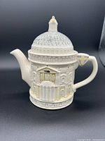 James Sadler London Landmarks teapot featuring Saint Paul's Cathedral with detailed dome, spout, handle, and base.