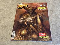 Full front cover of Alter Ego No. 80 comic book with fantasy barbarian figure wielding a sword, showing cover details and condition.