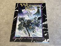 Front cover of the Wolves of the Sea game book showing title, art, and subtitle (A Sourcebook for Vampire: The Dark Ages).