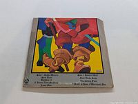 Back cover of Muddy Waters & Howlin Wolf London Revisited LP showing track list.