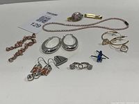 All items in the lot laid out