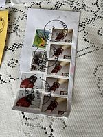 South Africa bird stamps strip