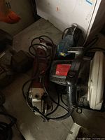 All three corded tools grouped together