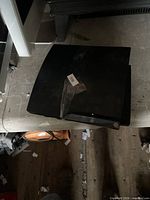 Top view of Sony PlayStation 3 Slim console showing overall condition