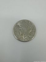 Obverse side showing Liberty head with crown dated 1922