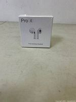 Front of the sealed box showing image and Pro 4 branding