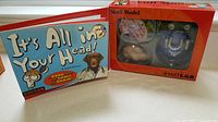 Photo of "It's All in Your Head!" educational book and Skull model boxed kit.