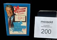 Front of sealed box showing an image of John Madden and Action Packed branding with the set name and number of cards inside.