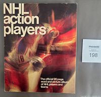 Front cover of NHL Action Players album