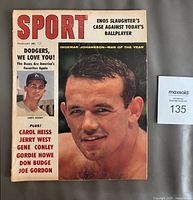 Front cover displaying title, date and cover subjects